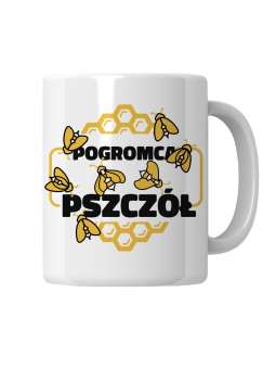 Kubek Pogromca Pszczół - HiPanda! Śmieszne Prezenty z Nadrukami ?