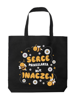 Torba Serce Pszczelarza - HiPanda! Śmieszne prezenty z Nadrukami ?