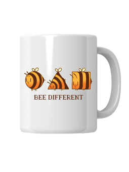 Kubek Bee Different - HiPanda! Śmieszne Prezenty z Nadrukami ?