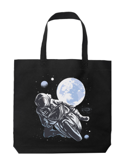 Torba Motocyklista w Kosmosie - HiPanda! Śmieszne prezenty z Nadrukami ?