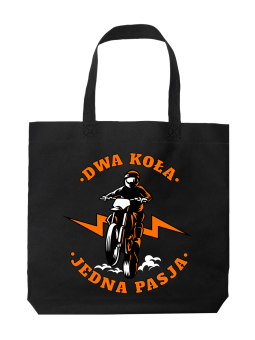 Torba Dwa Koła Jedna Pasja - HiPanda! Śmieszne prezenty z Nadrukami ?