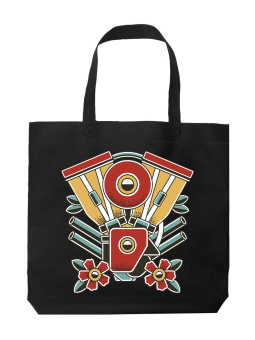 Torba Silnik Tatuaż - HiPanda! Śmieszne prezenty z Nadrukami ?