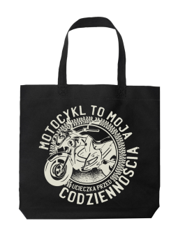 Torba Motocykl Ucieczka Przed Codziennością - HiPanda! Śmieszne prezenty z Nadrukami ?