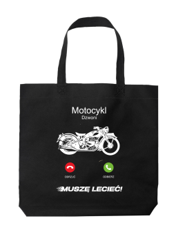 Torba Motocykl Dzwoni - HiPanda! Śmieszne prezenty z Nadrukami ?