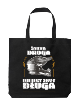 Torba Żadna Droga Nie Jest Zbyt Długa - HiPanda! Śmieszne prezenty z Nadrukami ?