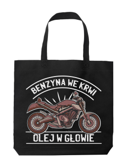 Torba Benzyna We Krwi Olej W Głowie - HiPanda! Śmieszne prezenty z Nadrukami ?