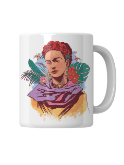 Kubek Kolorowa Frida Kahlo - HiPanda! Śmieszne Prezenty z Nadrukami ?