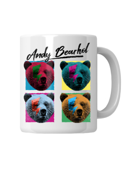 Kubek Andy Bearhol - HiPanda! Śmieszne Prezenty z Nadrukami ?