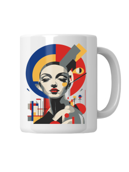 Kubek Bauhaus Woman - HiPanda! Śmieszne Prezenty z Nadrukami ?