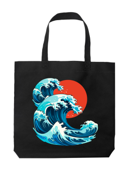 Torba Sztuka Hokusai Wielka Fala - HiPanda! Śmieszne prezenty z Nadrukami ?