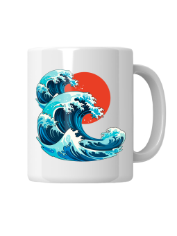 Kubek Hokusai Wielka Fala - HiPanda! Śmieszne Prezenty z Nadrukami ?