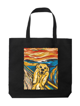 Torba Munch Krzyk Pies - HiPanda! Śmieszne prezenty z Nadrukami ?