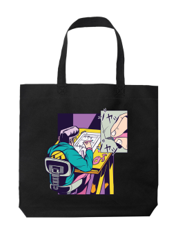 Torba Sketching Man Manga - HiPanda! Śmieszne prezenty z Nadrukami ?