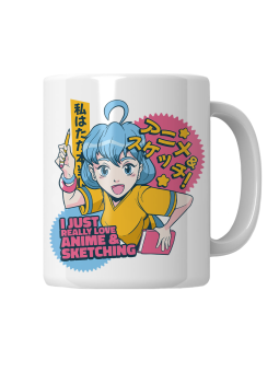 Kubek Anime & Sketching - HiPanda! Śmieszne Prezenty z Nadrukami ?