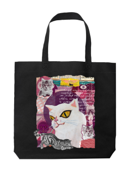 Torba Koty Kolaż - HiPanda! Śmieszne prezenty z Nadrukami ?