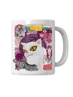 Kubek Koty Kolaż - HiPanda! Śmieszne Prezenty z Nadrukami ?