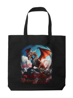 Torba Smok Na Wzgórzu - HiPanda! Śmieszne prezenty z Nadrukami ?