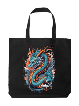 Torba Smok z Rogami - HiPanda! Śmieszne prezenty z Nadrukami ?