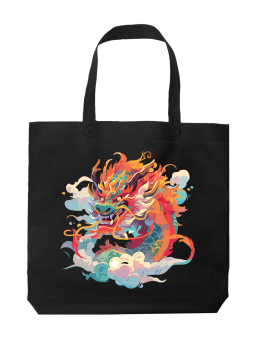 Torba Malowany Smok - HiPanda! Śmieszne prezenty z Nadrukami ?