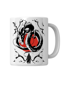 Kubek Smok i Samuraj - HiPanda! Śmieszne Prezenty z Nadrukami ?