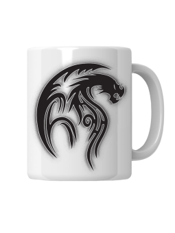 Kubek Smok Tribal - HiPanda! Śmieszne Prezenty z Nadrukami ?