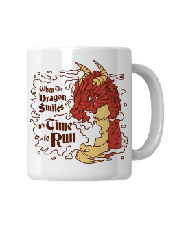 Kubek When Dragon Smiles - HiPanda! Śmieszne Prezenty z Nadrukami ?