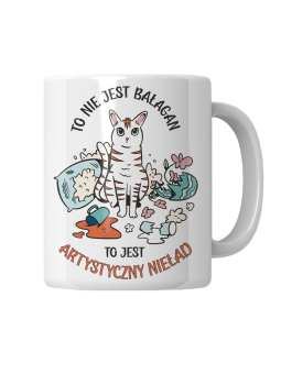 Kubek To Nie Jest Bałagan - HiPanda! Śmieszne Prezenty z Nadrukami ?