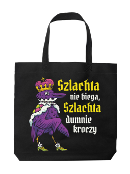 Torba Szlachta Nie Biega - HiPanda! Śmieszne prezenty z Nadrukami ?