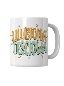 Kubek Ulubiona Teściowa - HiPanda! Śmieszne Prezenty z Nadrukami ?