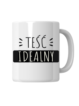 Kubek Teść Idealny - HiPanda! Śmieszne Prezenty z Nadrukami ?