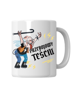 Kubek Przebojowy Teściu - HiPanda! Śmieszne Prezenty z Nadrukami ?