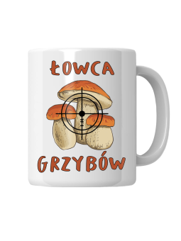 Kubek Łowca Grzybów - HiPanda! Śmieszne Prezenty z Nadrukami ?