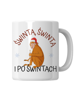 Kubek Świnta Świnta - HiPanda! Śmieszne Prezenty z Nadrukami ?