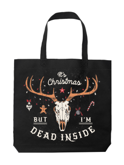 Torba Christmas Dead Inside - HiPanda! Śmieszne prezenty z Nadrukami ?