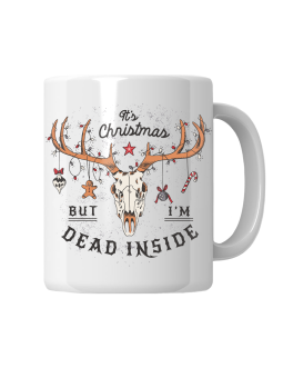 Kubek Christmas Dead Inside - HiPanda! Śmieszne Prezenty z Nadrukami ?