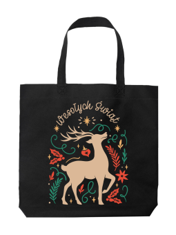 Torba Jelonek Wesołych Świąt - HiPanda! Śmieszne prezenty z Nadrukami ?