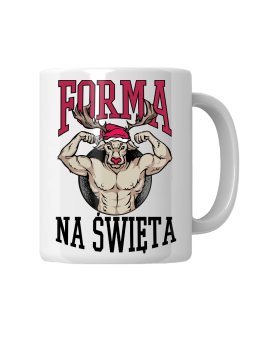 Kubek Forma Na Święta - HiPanda! Śmieszne Prezenty z Nadrukami ?