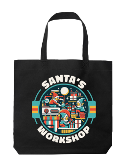 Torba Santas Workshop - HiPanda! Śmieszne prezenty z Nadrukami ?