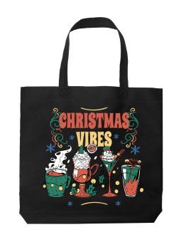 Torba Napoje Christmas Vibes - HiPanda! Śmieszne prezenty z Nadrukami ?
