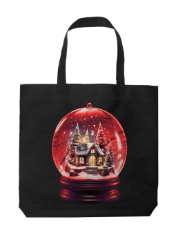 Torba Śnieżna Kula Domek - HiPanda! Śmieszne prezenty z Nadrukami ?