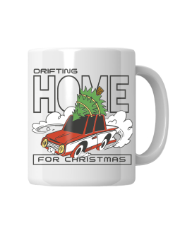 Kubek Drifting Christmas - HiPanda! Śmieszne Prezenty z Nadrukami ?