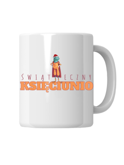 Kubek Świąteczny Księciunio - HiPanda! Śmieszne Prezenty z Nadrukami ?