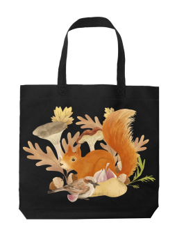 Torba Wiewiórka i Wróbel - HiPanda! Śmieszne prezenty z Nadrukami ?