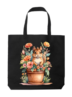 Torba Wiewiórka w Doniczce - HiPanda! Śmieszne prezenty z Nadrukami ?