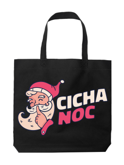 Torba Cicha Noc - HiPanda! Śmieszne prezenty z Nadrukami ?