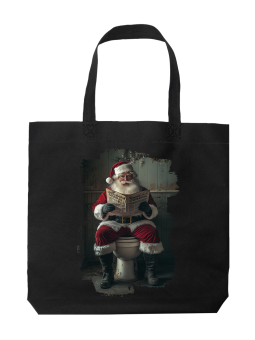 Torba Mikołaj Na WC - HiPanda! Śmieszne prezenty z Nadrukami ?