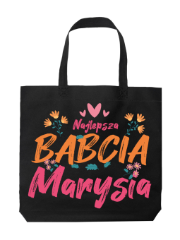 Torba Najlepsza Babcia [WYBIERZ IMIĘ] - HiPanda! Śmieszne prezenty z Nadrukami ?