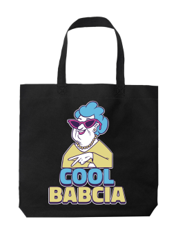 Torba Cool Babcia - HiPanda! Śmieszne prezenty z Nadrukami ?