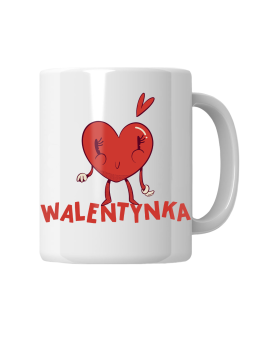 Kubek Walentynka Serce - HiPanda! Śmieszne Prezenty z Nadrukami ?