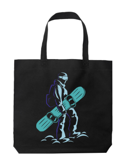 Torba Snowboarder - HiPanda! Śmieszne prezenty z Nadrukami ?